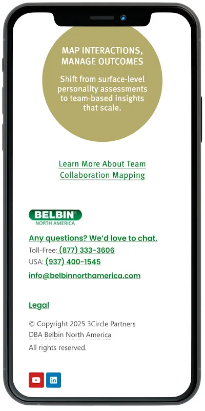 Belbin North America Phone 7