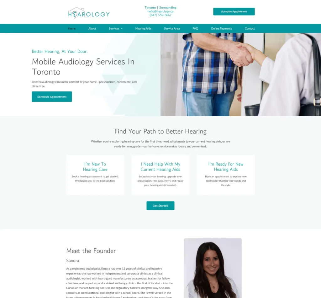 Hearology – Desktop 1
