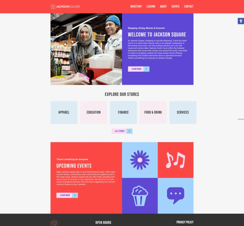 Jackson Square website