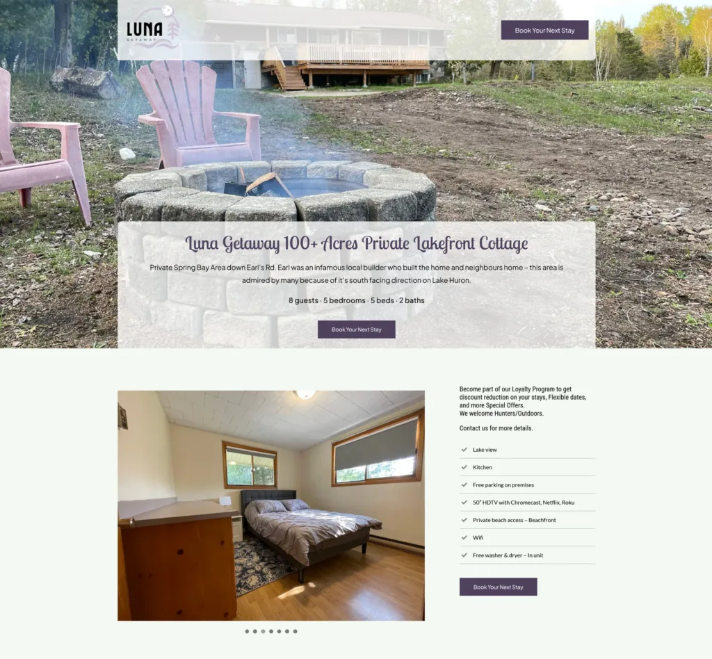 Luna Getaway – Desktop 1