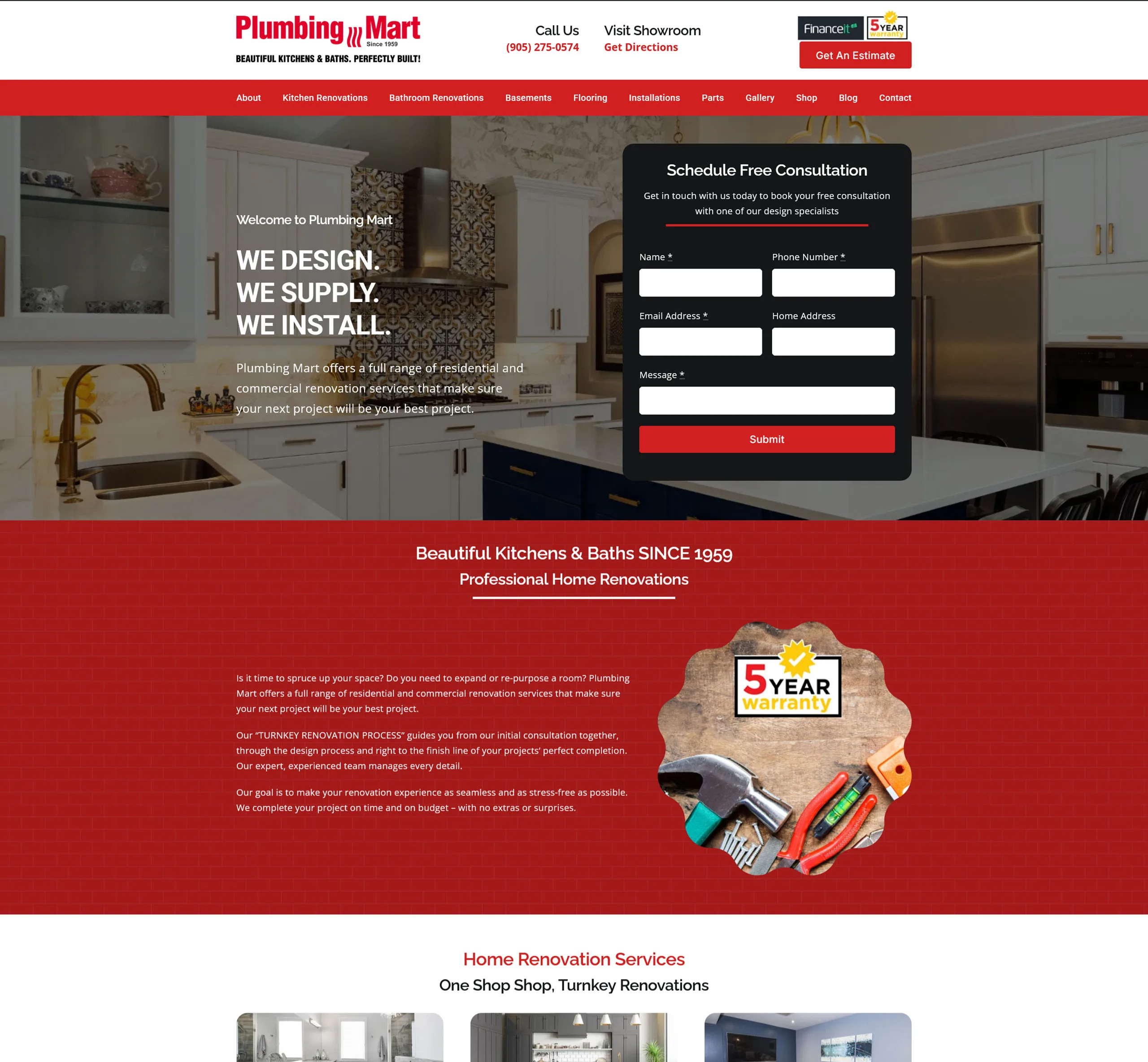 Plumbing Mart - Desktop 1