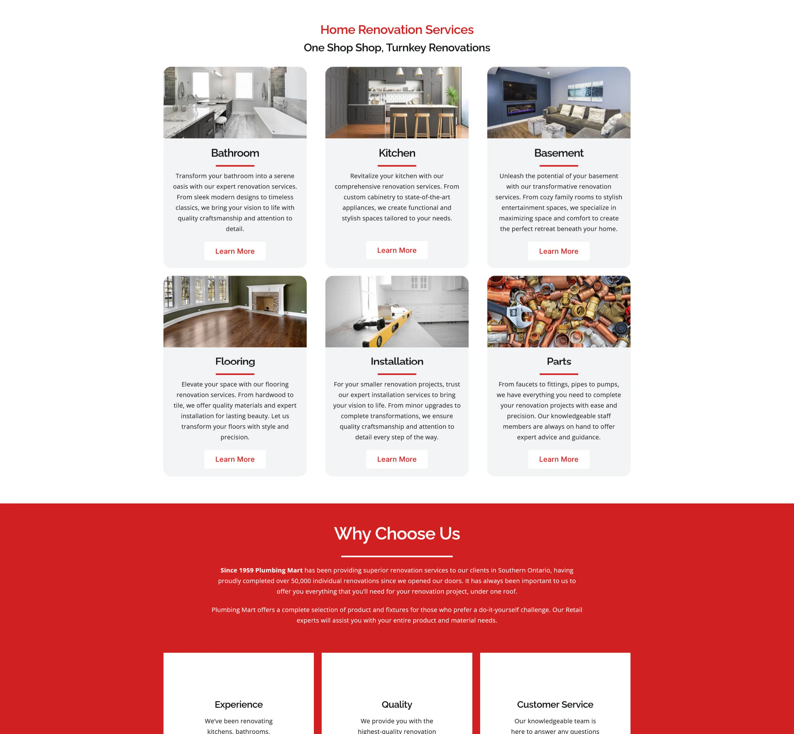 Plumbing Mart - Desktop 2