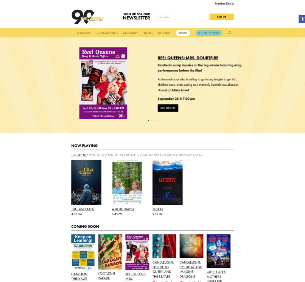 The Westdale website
