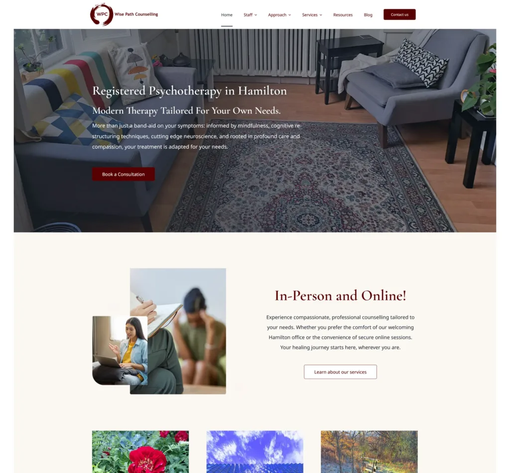 Wise Path Counselling – Desktop 1