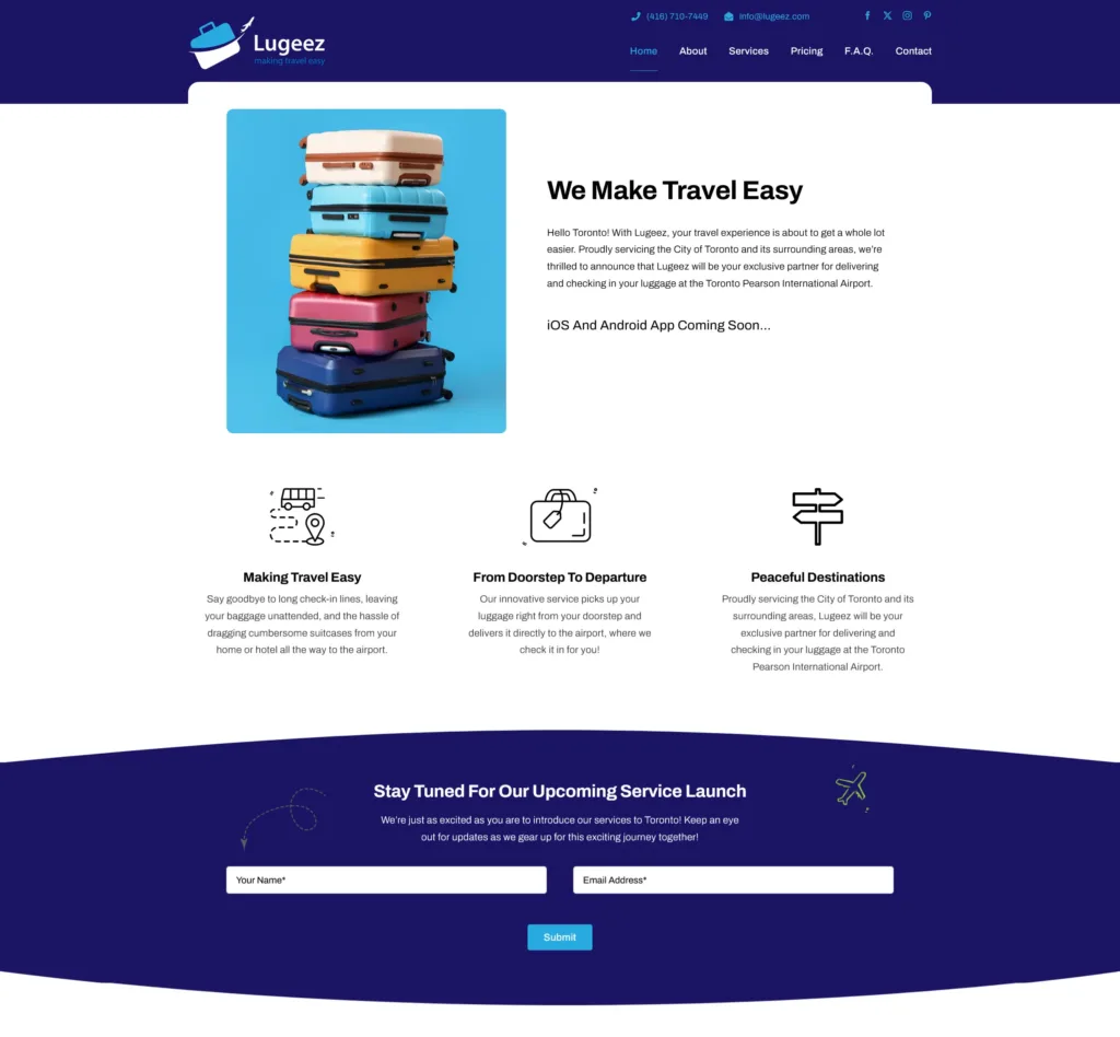 Lugeez – Desktop 1